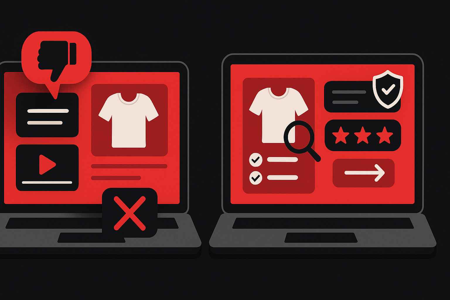 آموزش خرید اینترنتی لباس